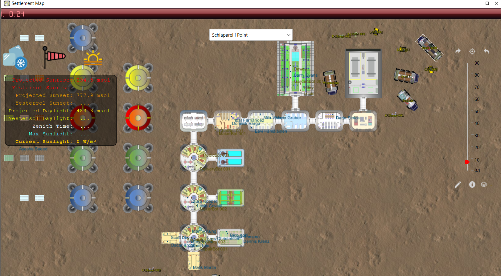 Settlement Map